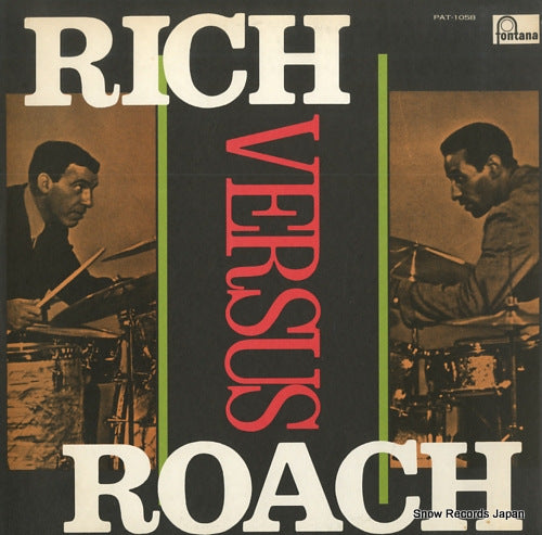 RICH, BUDDY, AND MAX ROACH rich versus roach PAT-1058