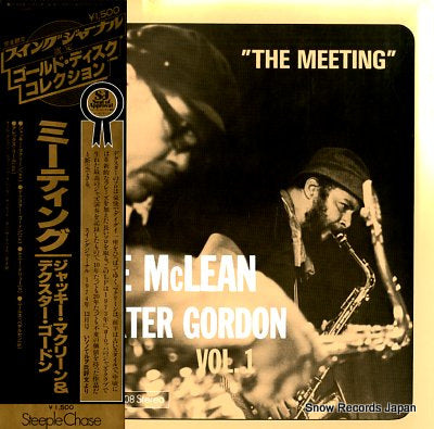 MCLEAN, JACKIE, AND DEXTER GORDON the meeting BT-5308