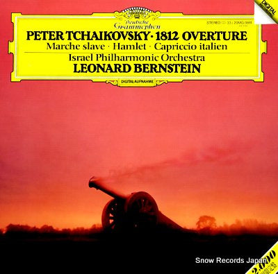BERNSTEIN, LEONARD tchaikovsky; 1812 overture 20MG0861