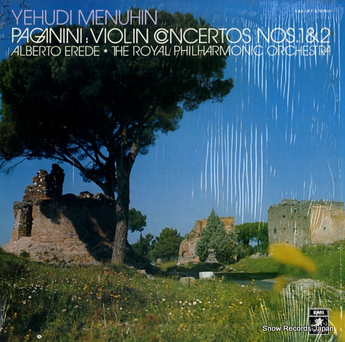 MENUHIN, YEHUDI paganini; violin concertos nos.1 & 2 EAA-167