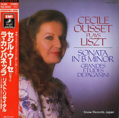 OUSSET, CECILE plays liszt sonata in b minor EAC-90305