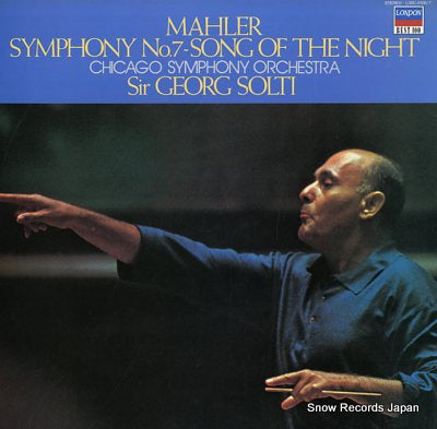 SOLTI, GEORG mahler; symphony no.7 "song of the night" L30C-2106/7