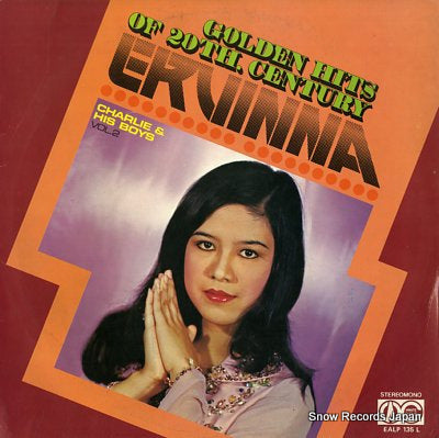 ERVINNA golden hits of 20th. century vol.2 EALP135L