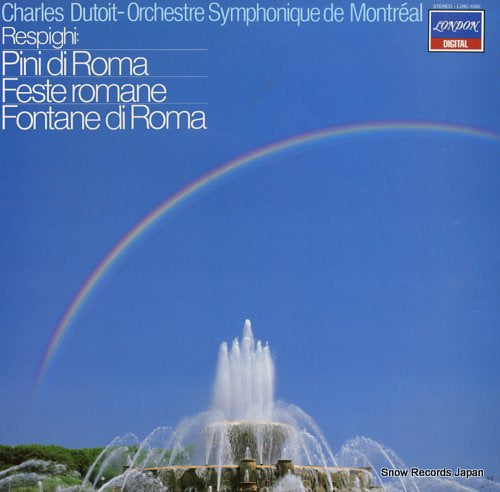 DUTOIT, CHARLES respighi; pini di roma L28C-1560