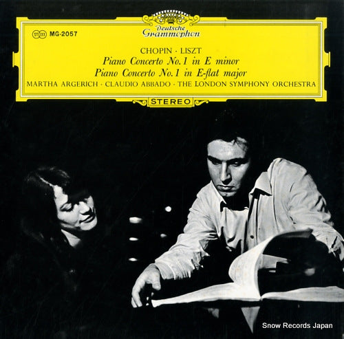 ARGERICH, MARTHA chopin; piano concerto no.1 MG-2057