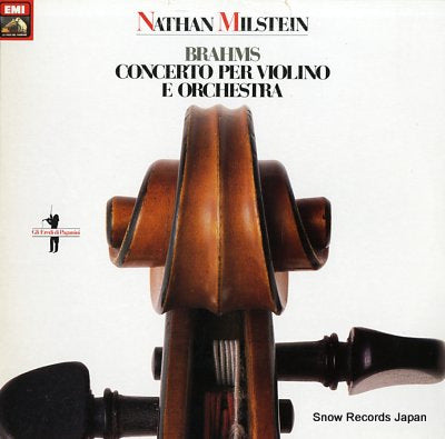 MILSTEIN, NATHAN brahms; concerto per violino e orchestra 1800191
