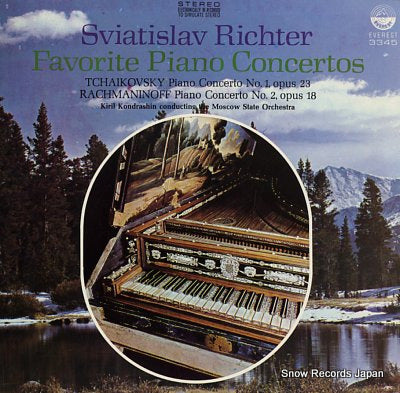 RICHTER, SVIATOSLAV favorite piano concertos 3345