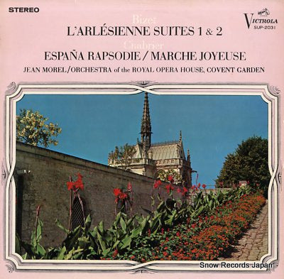 MOREL, JEAN bizet; l'arlesienne suites 1 & 2 SUP-2031