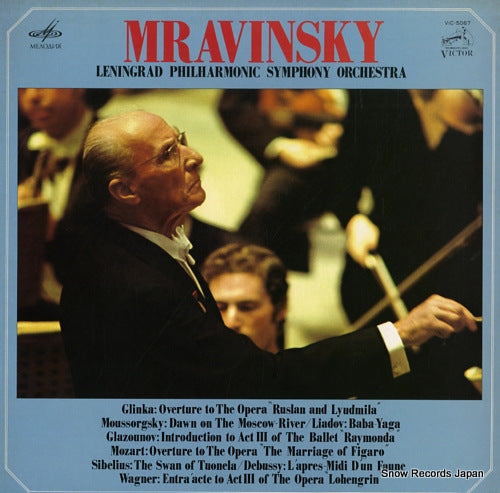 MRAVINSKY, EVGENI sibelius; the swan of tuonela VIC-5067