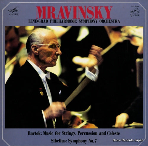 MRAVINSKY, EVGENI bartok; music for strings, percussion and celeste VIC-5066