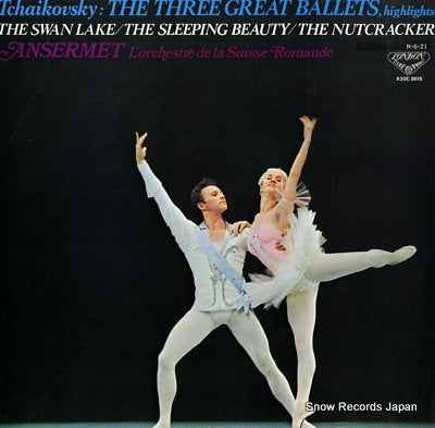 ANSERMET, ERNEST tchaikovsky; the three great ballets, highlights K20C8615