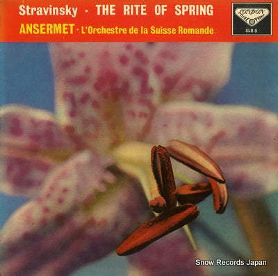 ANSERMET, ERNEST stravinsky; the rite of spring SLB8