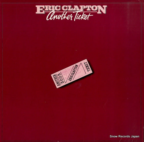 CLAPTON, ERIC another ticket RX-1-3095