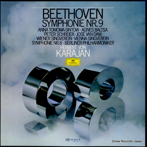 KARAJAN, HERBERT VON beethoven; symphonie nr.9 MG8317