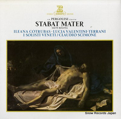 SCIMONE, CLAUDIO pergolesi; stabat mater STU71179