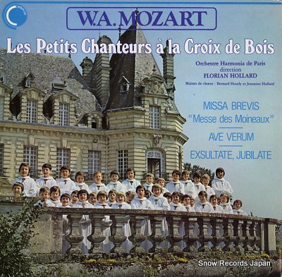 LES PETITS CHANTEURS A LA CROIX DE BOIS mozart; missa brevis "messe des moineaux" CV.24011