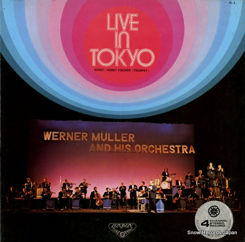 MULLER, WERNER live in tokyo 4L-1