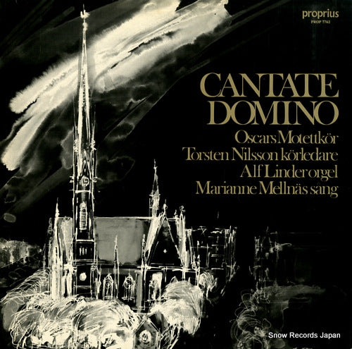 OSCARS MOTETTKOR cantate domino PROP7762