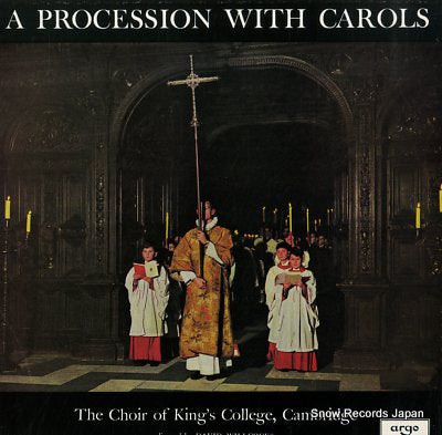 WILLCOCKS, DAVID a procession with carols ZRG5240