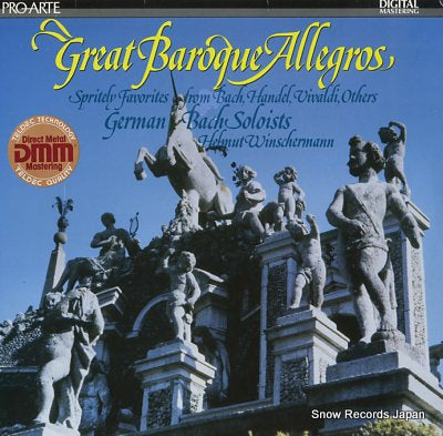 GERMAN BACH SOLOISTS great baroque allegros PAD218