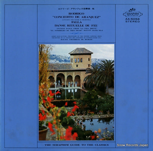 FRUHBECK DE BURGOS, RAFAEL rodrigo; concierto de aranjuez AA-5058