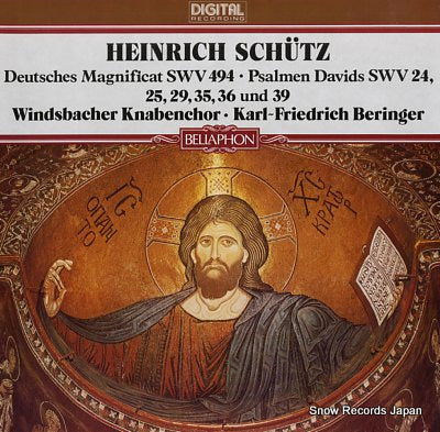 BERINGER, KARL-FRIEDRICH schutz; deutsches magnificat / psalmen david 680.01.020