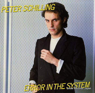 SCHILLING, PETER error in the system 24-0213-1