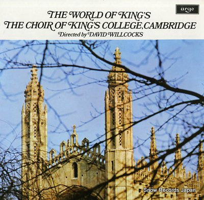 CHOIR OF KING'S COLLEGE, CAMBRIDGE, THE the world of king's SPA245