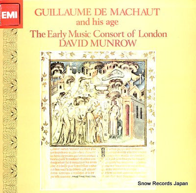 MUNROW, DAVID guillaume de machaut and his age ASD3454