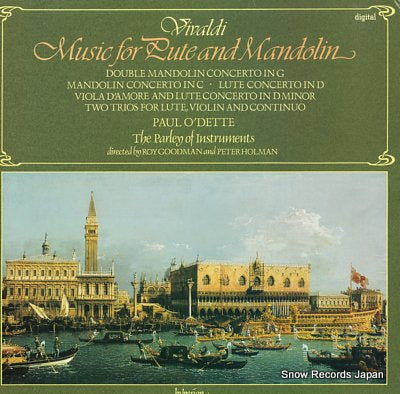 O'DETTE, PAUL vivaldi; music for lute & mandolin A66160