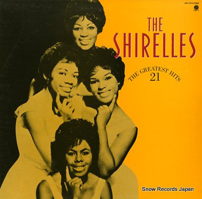 SHIRELLES, THE their greatest hits 21 UXP-770-V