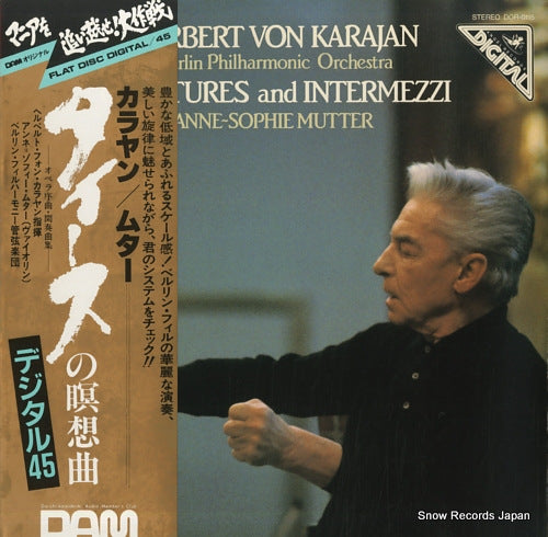 KARAJAN, HERBERT VON / MUTTER, ANNE-SOPHIE thais-meditation (overtures and intermezzi) DOR-0115