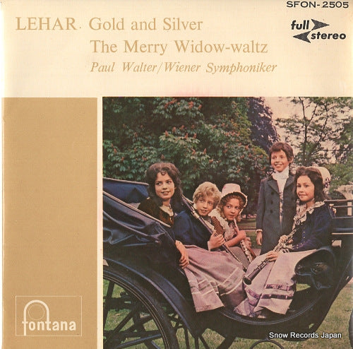 WALTER, PAUL gold and silver SFON-2505