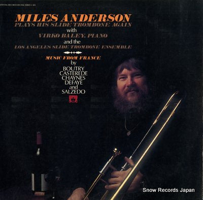 ANDERSON, MILES plays his slide trombone again S385