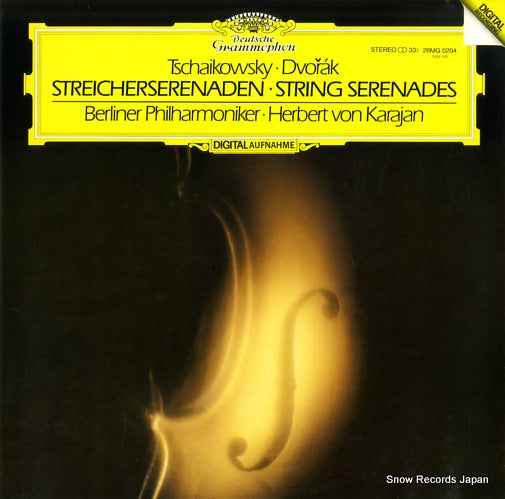 KARAJAN, HERBERT VON tschaikowsky / dvorak; string serenades 28MG0204
