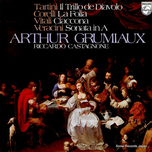 GRUMIAUX, ARTHUR tartini; il trillo de diavolo 13PC-250(M)