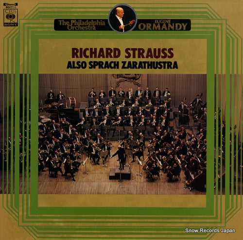 ORMANDY, EUGENE richard strauss; also sprach zarathustra SOCT11