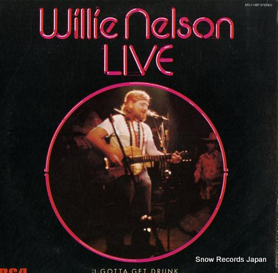 NELSON, WILLIE willie nelson live AFL1-1487