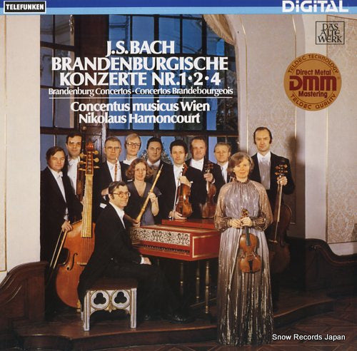 HARNONCOURT, NIKOLAUS bach; brandenburgische konzerte nr.1, 2, 4 6.42823