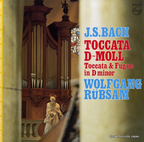 RUBSAM, WOLFGANG bach; toccata & fugue in d minor 20PC-1037
