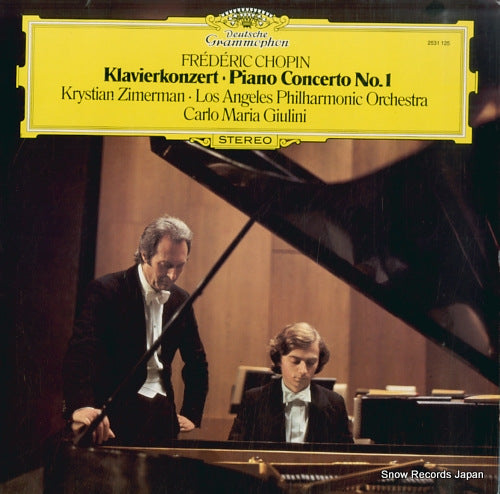 ZIMERMAN, KRYSTIAN chopin; piano concerto no.1 2531125