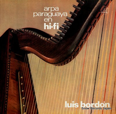 BORDON, LUIS arpa paraguaya en hi-fi 2397