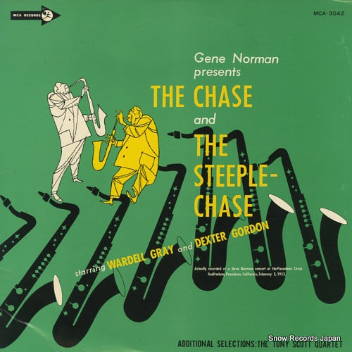 GRAY, WARDELL, AND DEXTER GORDON the chase and the steeplechase MCA-3042
