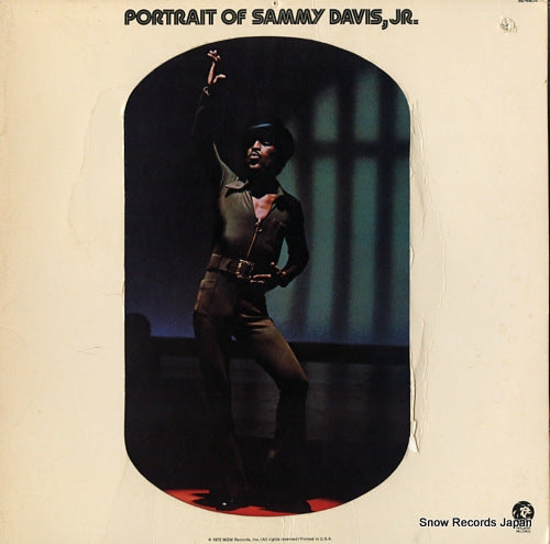 DAVIS, SAMMY, JR. portrait of sammy davis jr. SE-4852