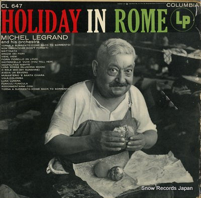 LEGRAND, MICHEL holiday in rome CL647