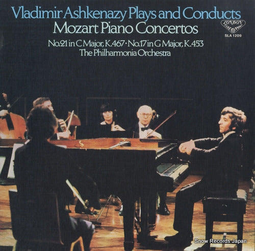 ASHKENAZY, VLADIMIR mozart; piano concerto no.21 &no.17 SLA1209