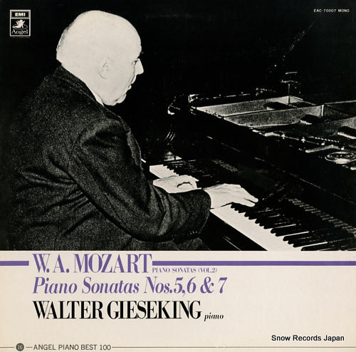 GIESEKING, WALTER mozart; piano sonatas (vol.2) EAC-70007