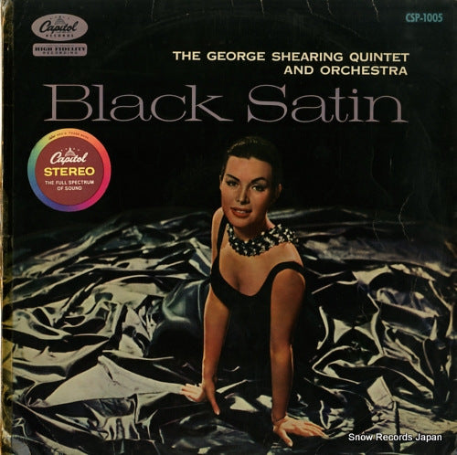 SHEARING, GEORGE black satin CSP-1005