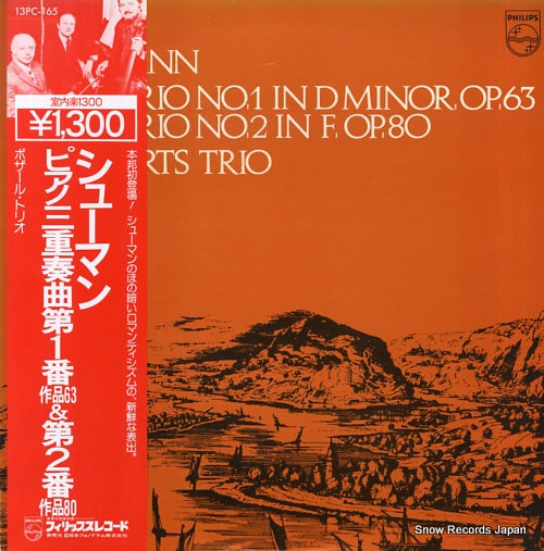 BEAUX ARTS TRIO schumann; piano trio no.1 & no.2 13PC-165