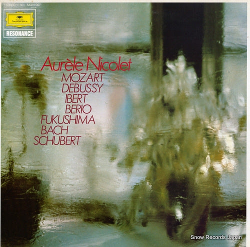 NICOLET, AURELE mozart; sonata for piano and flute MGX7067